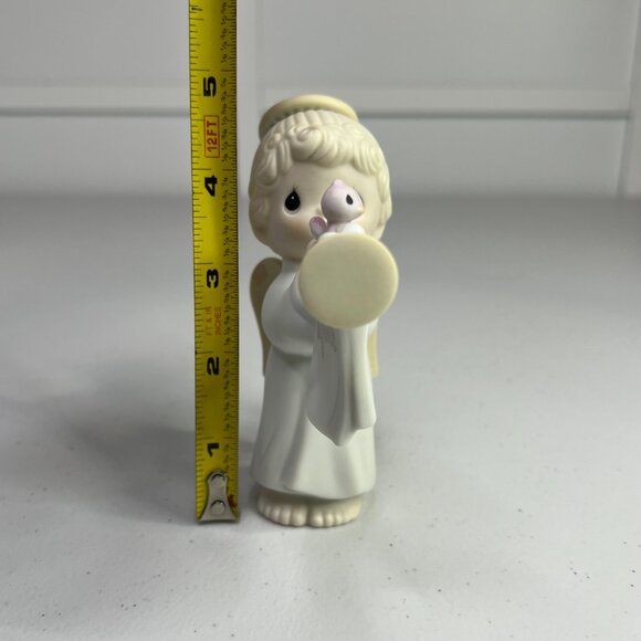 Precious Moments Rejoice O Earth Vintage Collectible Figurine 1991 Enesco Boxed - Picture 3 of 11